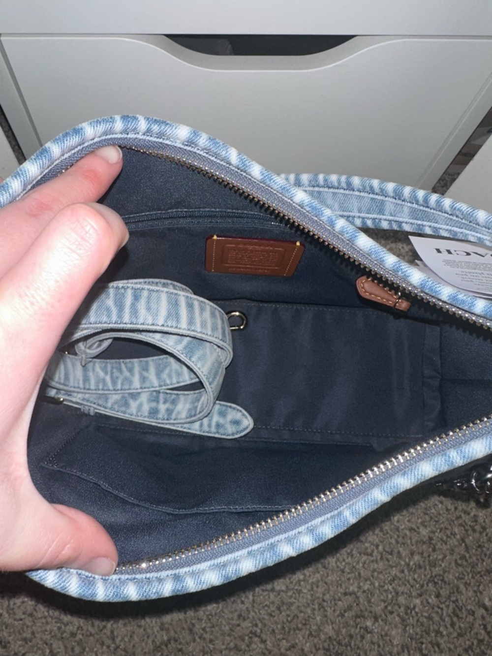 Coach Loved Denim Laurel with Charms - Picture 8 of 12